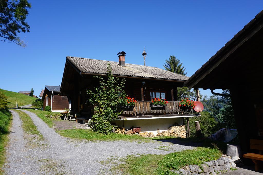 Ferienwohnungen Im Blockhaus Metzler Шварценберг им Брегенцервалд Екстериор снимка